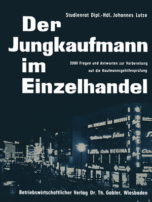 cover image of Der Jungkaufmann im Einzelhandel